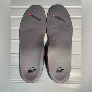 Abeo Men Sz 14 Orthotic Inserts 1 Pr 3D 3 Dirable Dimensional Digital Design New